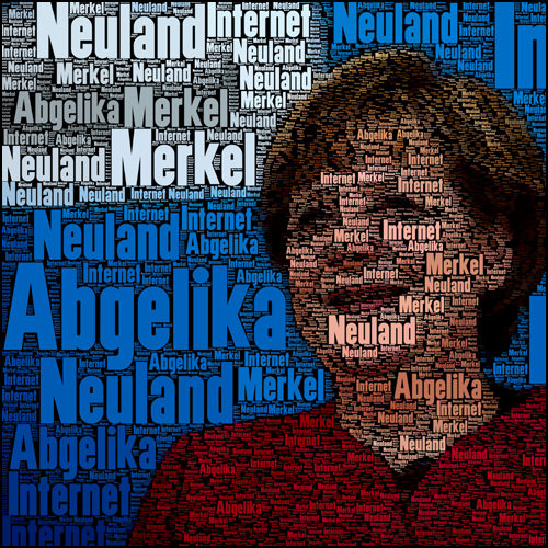 Angela Merkel und dass Neuland Internet
