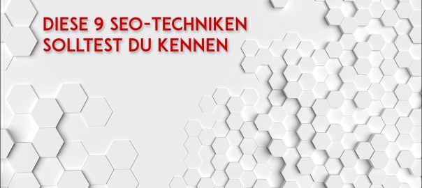 Moderne SEO Techniken