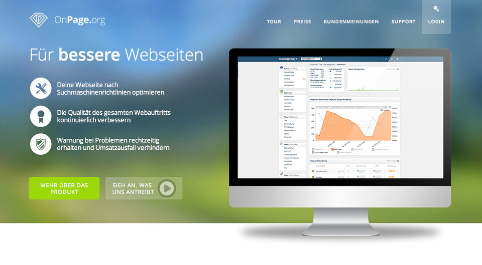 neue Webseite von OnPage 2013 neue Webseite von OnPage 2013