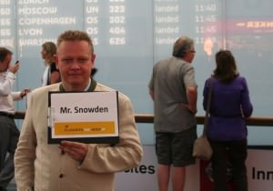 Mr. Snowden Guerilla Marketing Aktion